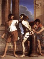 Guercino - The Flagellation of Christ